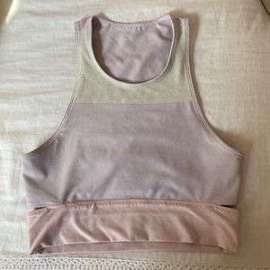 Outdoor Voices Slashback Crop Top